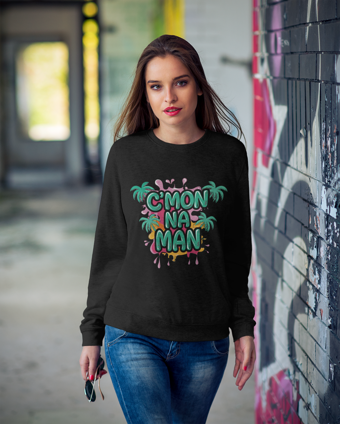 The Classic C'mon Na Man Crewneck