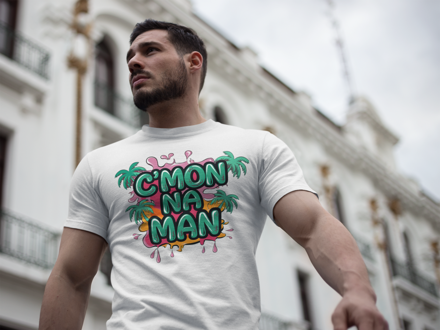 Signature Statement C'mon Na Man Tee