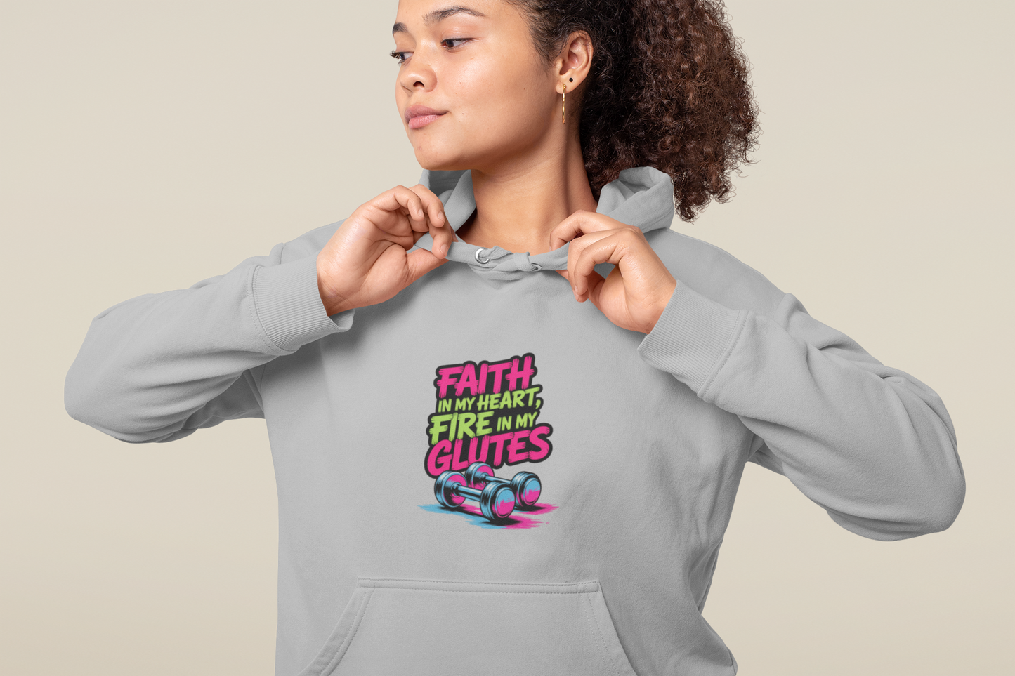 Positivity and Passion Hooded Sweatshirt