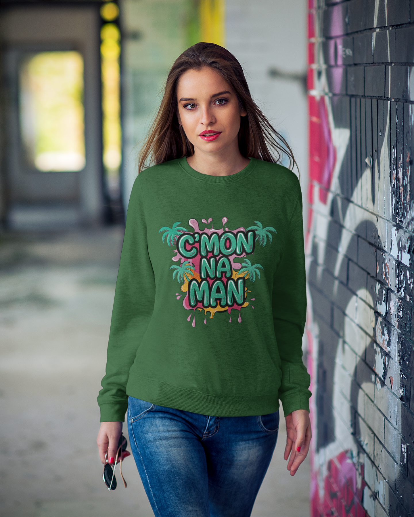 The Classic C'mon Na Man Crewneck