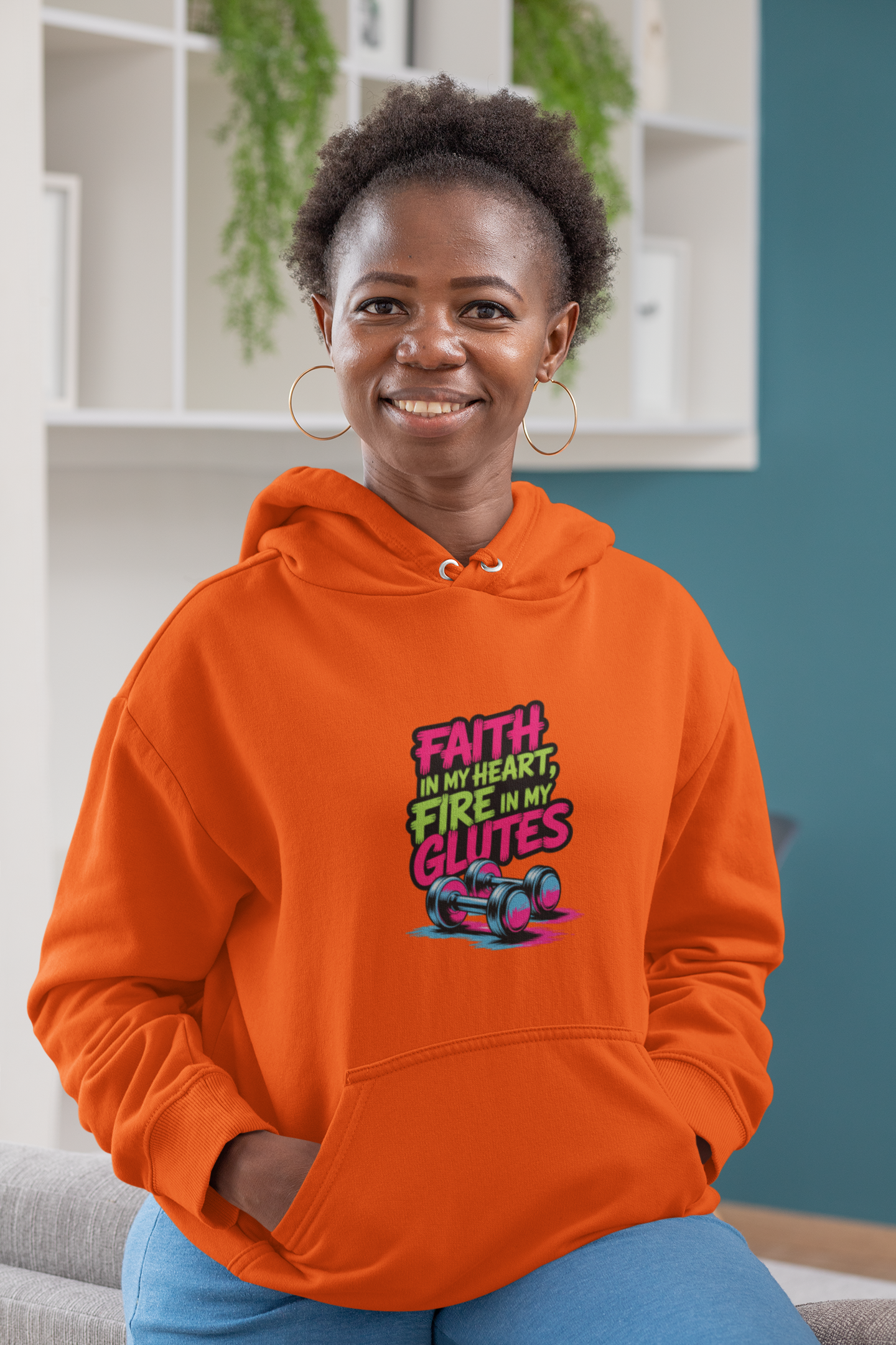 Positivity and Passion Hooded Sweatshirt